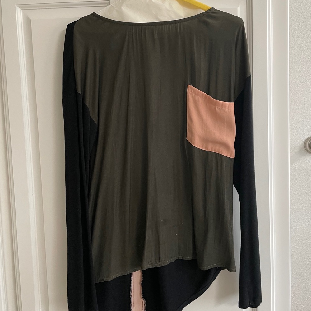 Anthropologie silk top